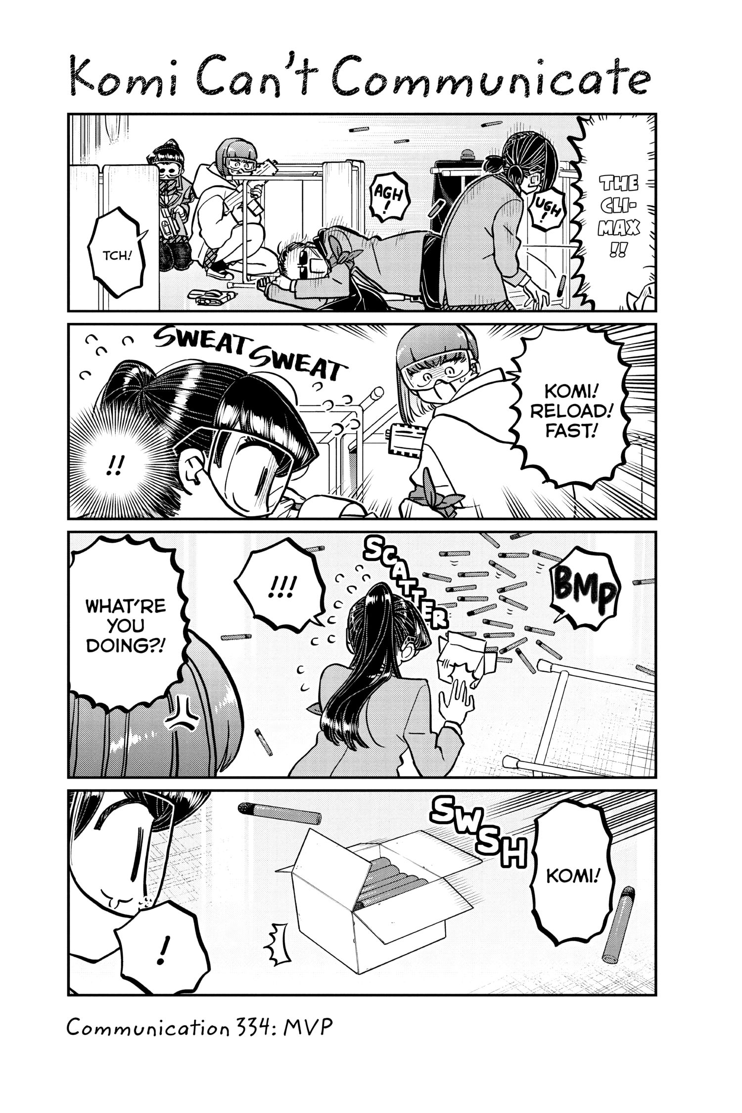 Komi Can’t Communicate, Chapter 334 image 01